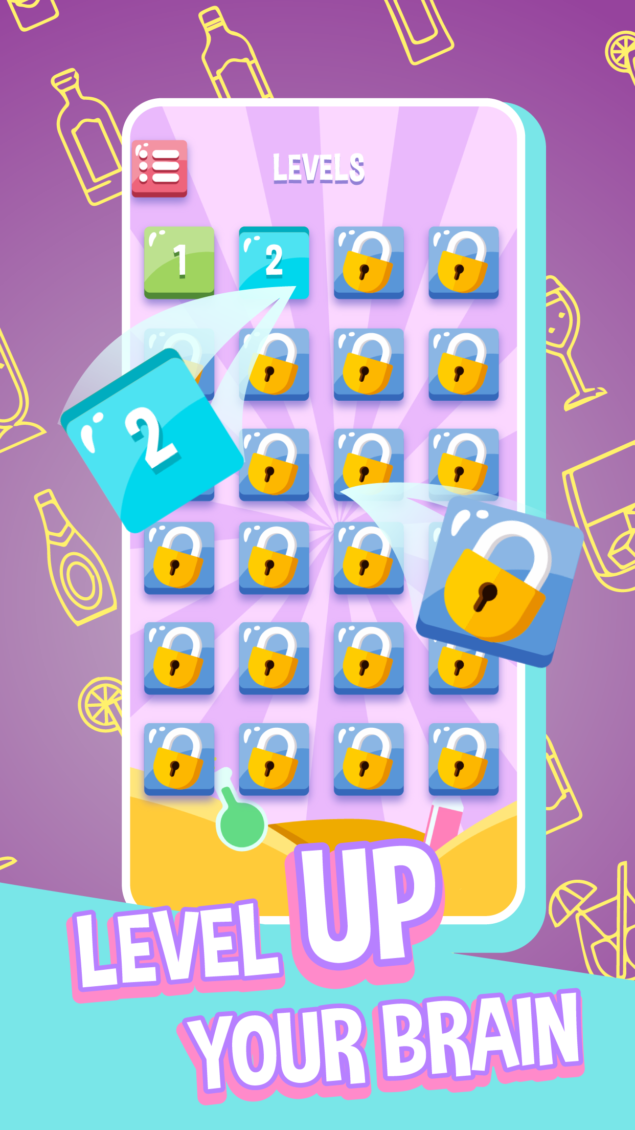 Happy Vials Color Sort Puzzle
